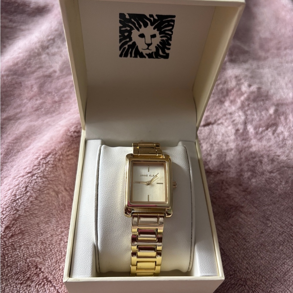 Anne Klein Gold-Tone Women's Watch